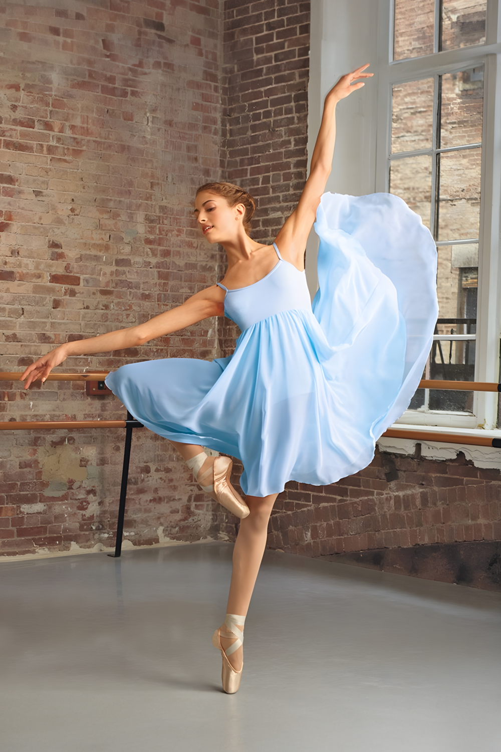 Сукня Capezio "Empire", блакитний, М