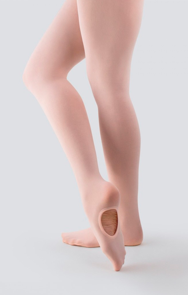 Дитячі колготки Capezio Essentials з отвором на стопі