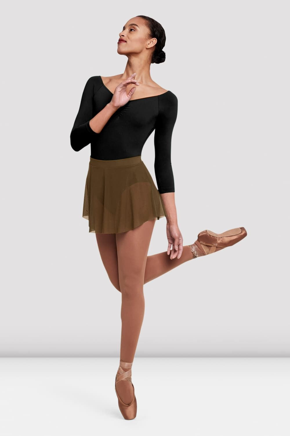 Спідниця Bloch "Jaye", мигдаль, M-L - 1