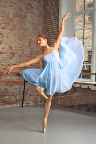 Сукня Capezio "Empire", блакитний, М