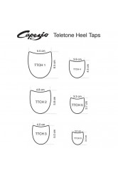 Набійки на взуття для степу Capezio Teletone Heel Taps (каблук)