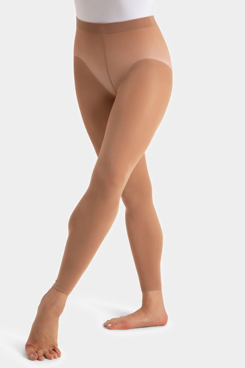 Колготки для танців Capezio "Ultra Soft" без стопи, S-M - 1
