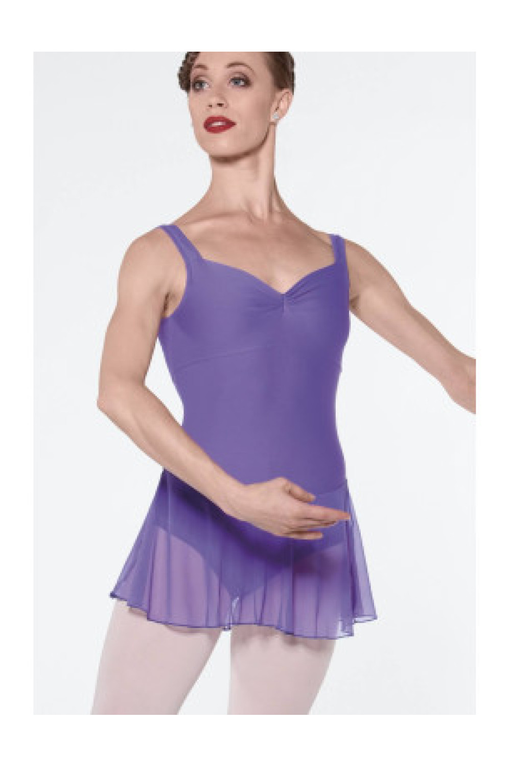 Купальник зі спідницею Wear Moi "Nicea", фіолетовий, M - 1