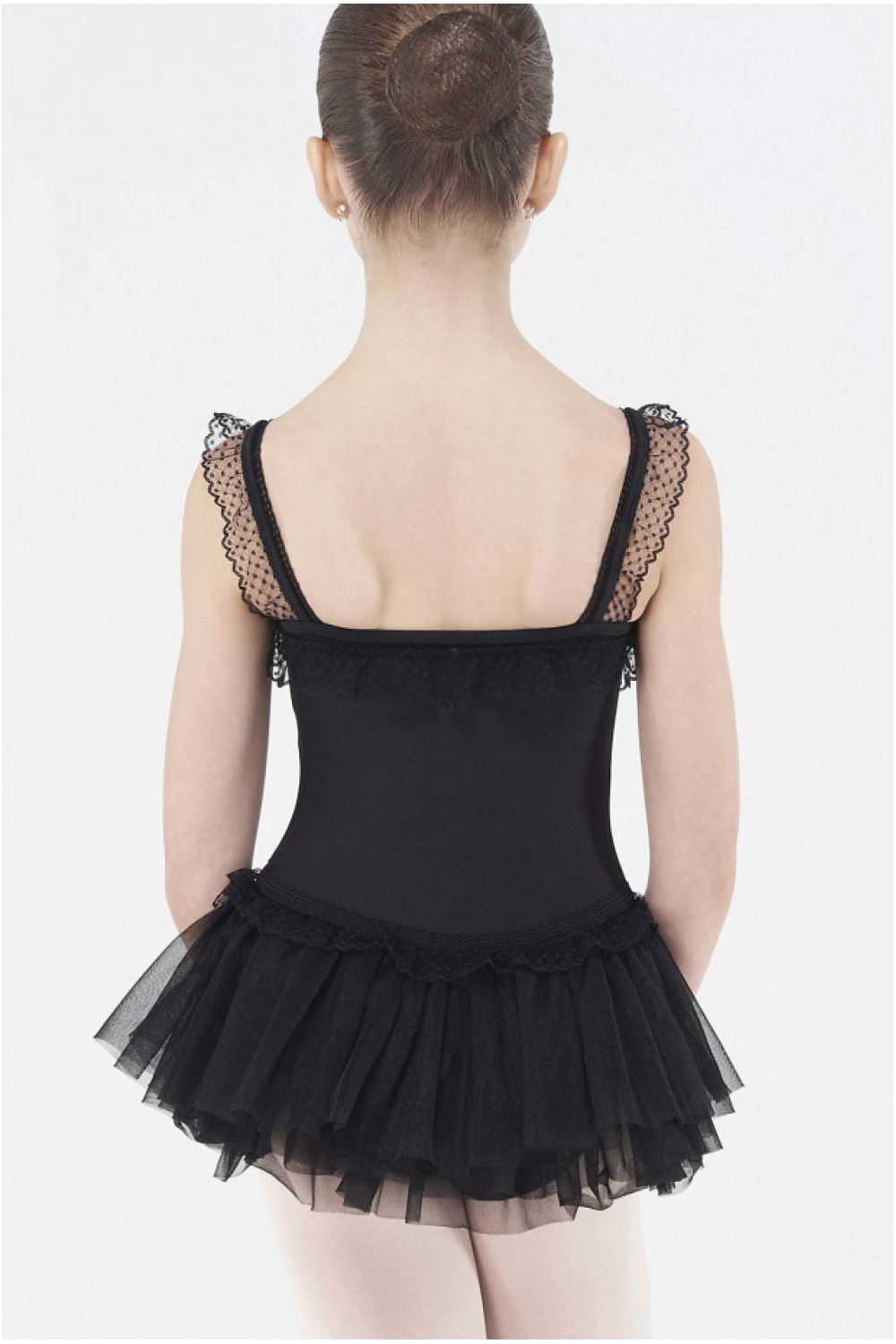 Дитячий купальник з пачкою Wear Moi "Bambou", чорний, 10-12 років -4