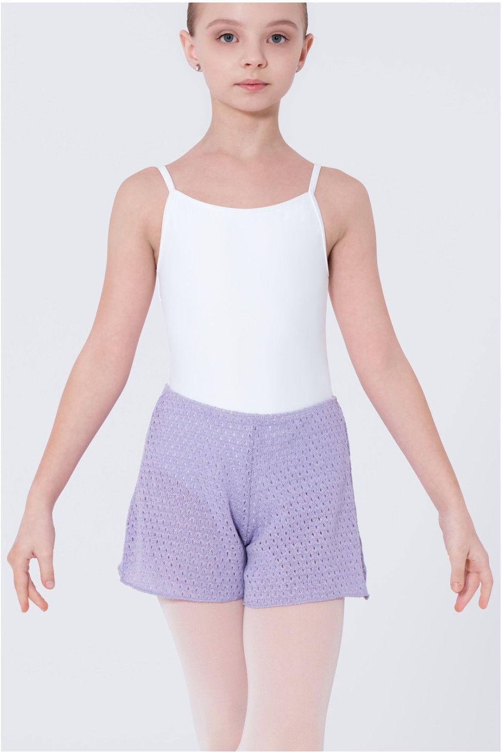 Дитячі шорти для розігріву Wear Moi Calisson, ліловий, 8-10 років - 1