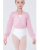 Дитяча кофта для розігріву Wear Moi Guimauve, ніжно-рожевий, 6-8 років